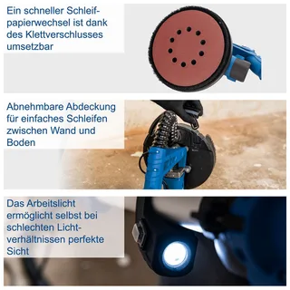 Wandschuurmachine DS920X van Scheppach – productafbeelding 5 van 5