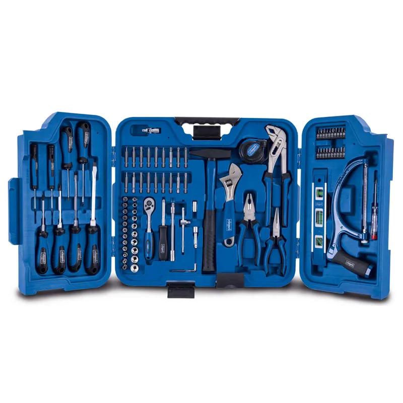 Werkzeugkoffer TB99 Scheppach - 90-tlg. Werkzeugset bestückt | Klappkoffer | Universal Handwerkzeug von Scheppach – Produktbild 1 von 5