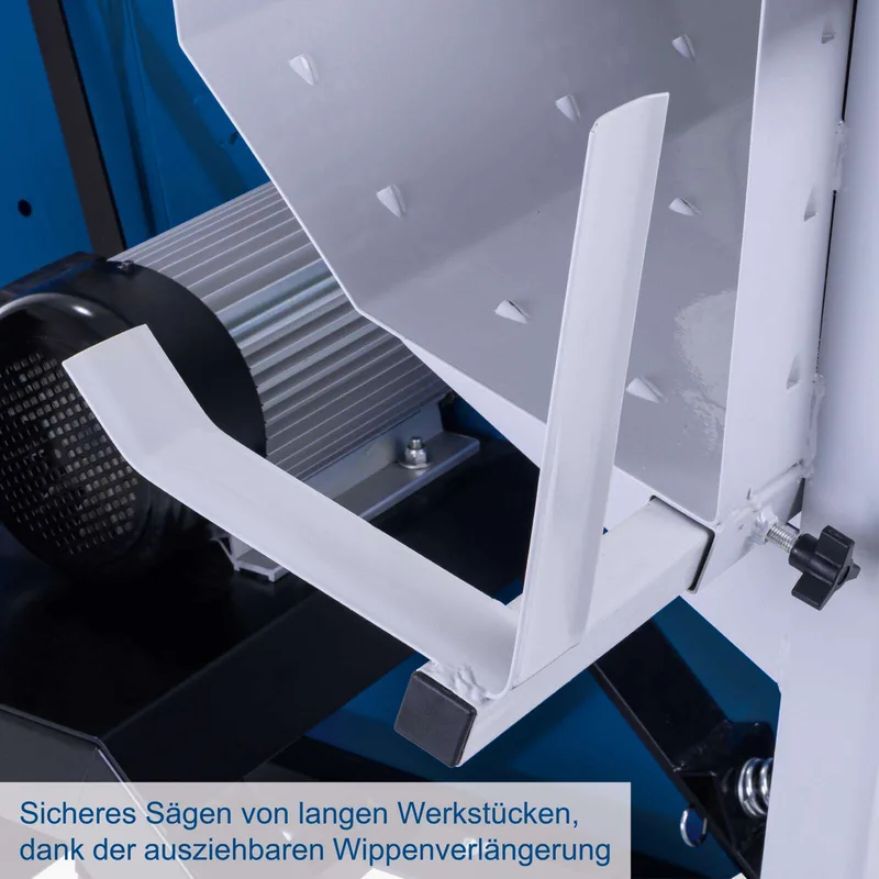 Wippsäge HS750 Scheppach - 400V 5000W | 700mm | HW-Sägeblatt | 1m Schnittlänge | Wippkreissäge by Scheppach – product image 4 of 5
