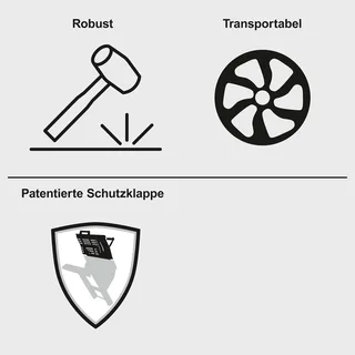 Wippsäge WOX D700 Black Edition Scheppach - 400V 7500W | 700mm HW-Sägeblatt | 250-1500mm Schnittlänge | Schnitt-Ø 240mm | inkl. Wippenverlängerung by Scheppach – product image 2 of 3