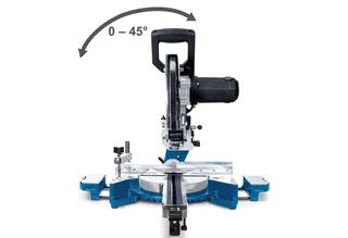 Zug- und Kappsäge Scheppach HM110MP Zugsäge Kappsäge Gehrungssäge mit Laser + Softstart van Scheppach – productafbeelding 2 van 5