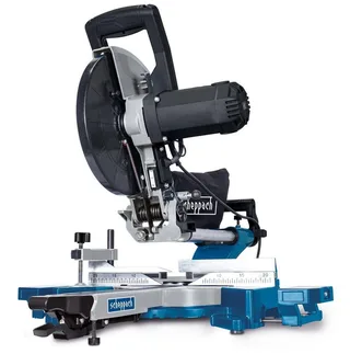 Zug- und Kappsäge Scheppach HM110MP Zugsäge Kappsäge Gehrungssäge mit Laser + Softstart van Scheppach – productafbeelding 5 van 5