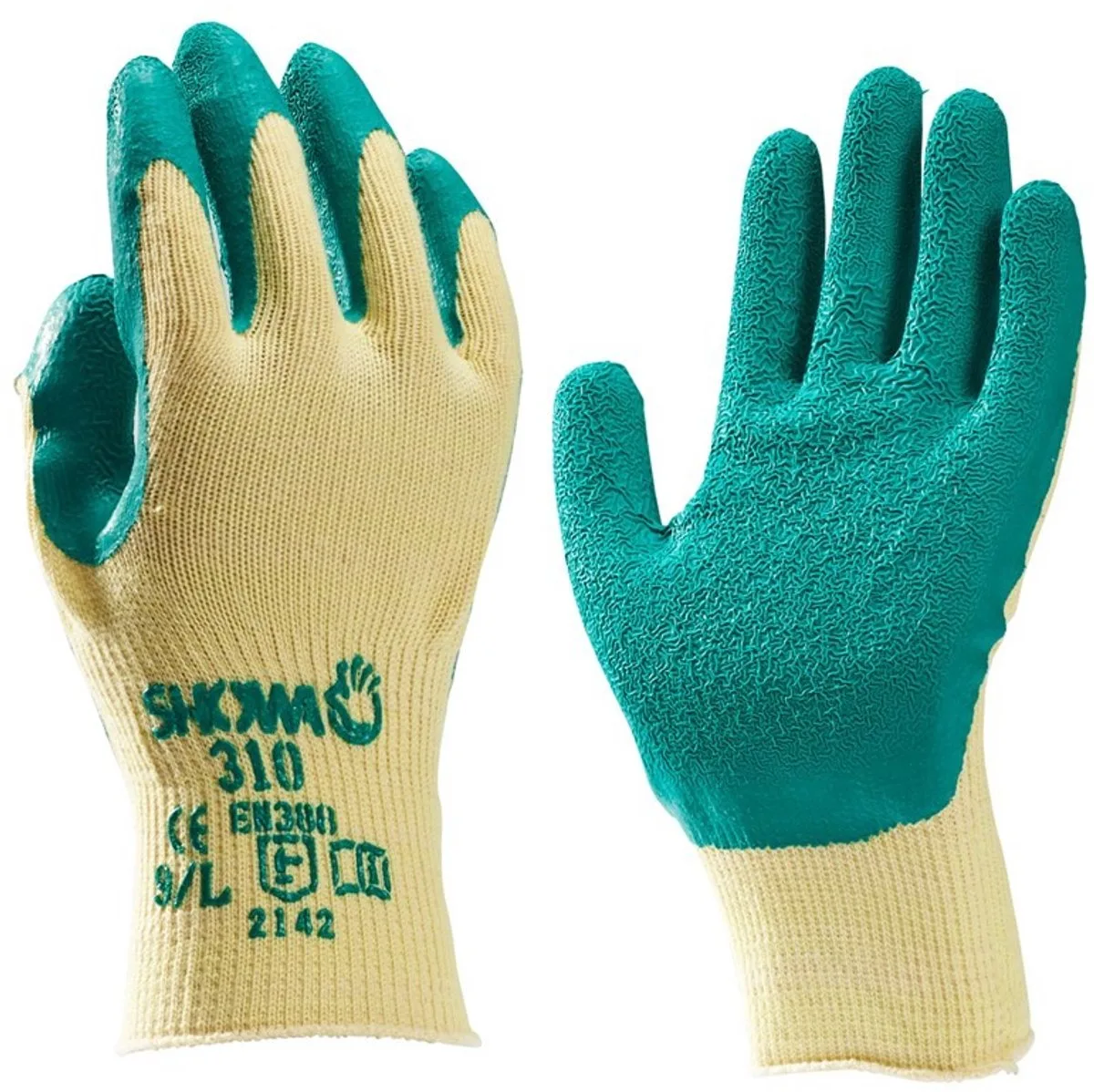 SHOWA 310 Handschoenen origineel de Showa, Vert – image du produit