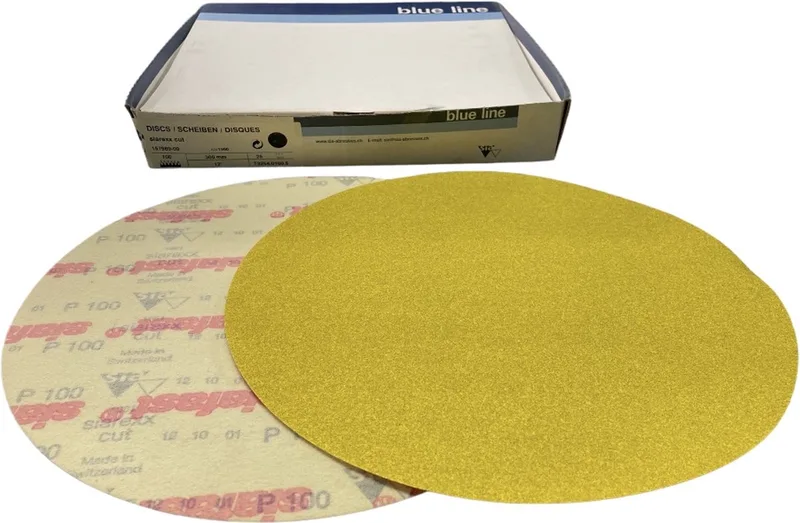 Siarexx cut 1960 - Schuurschijf - diameter 300 mm - P100 - Prijs per doos ( inhoud 25 stuks) von Sia Abrasives – Produktbild