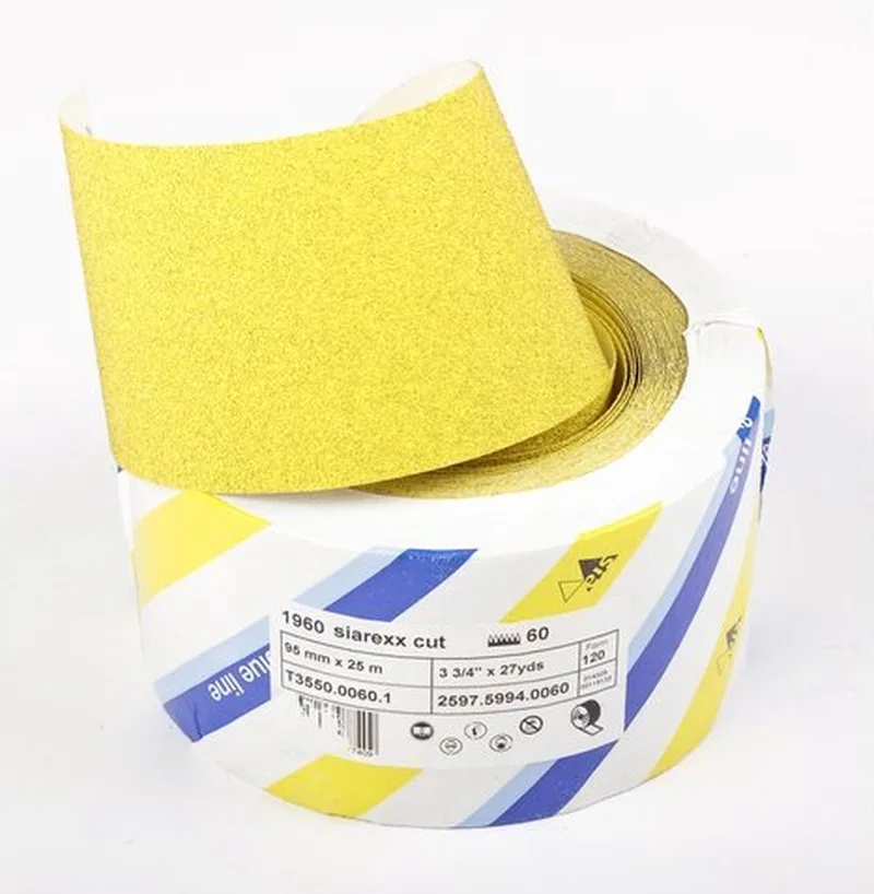 Siarexx schuurpapier P 150 95 mm 25 m de Sia Abrasives – image du produit
