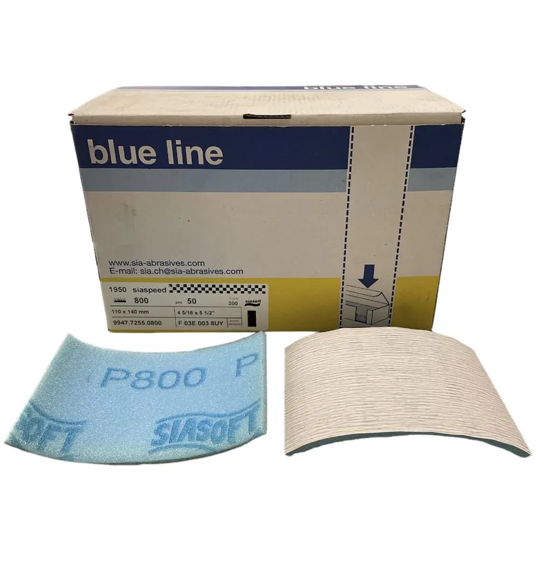 Siaspeed type 1950 - Allround veelzijdig schuurpapier - 110x140 mm - p800 - Prijs per doos ( inhoud 50 stuks) de Sia Abrasives – image du produit