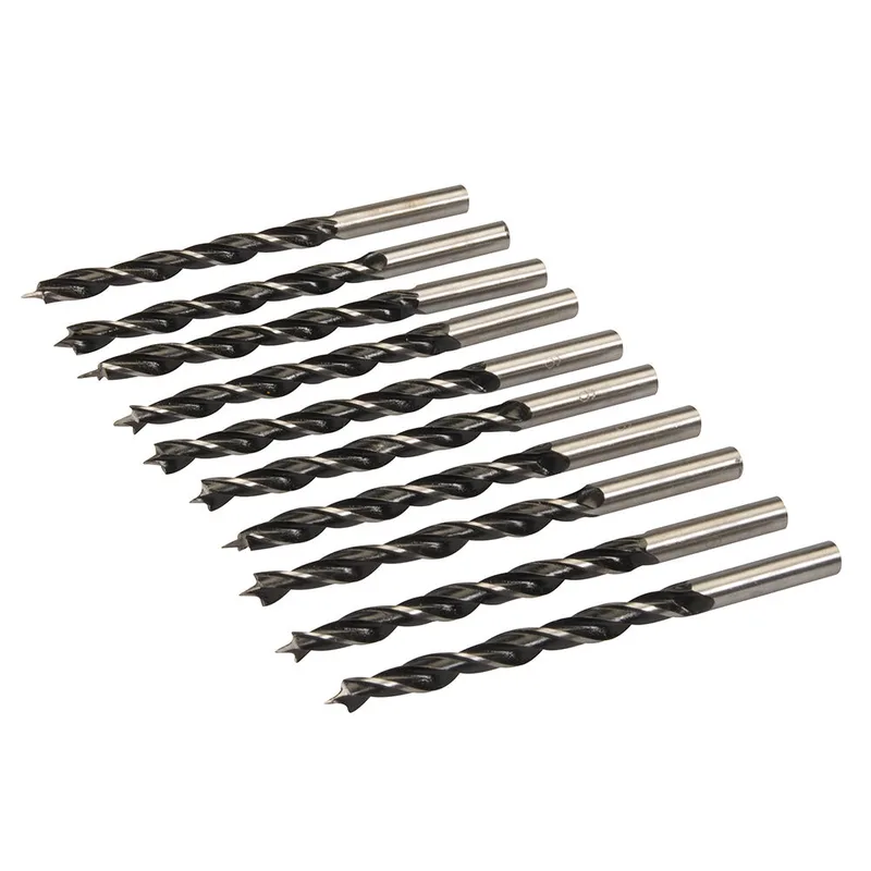 10 x Holzspiralbohrer mit Zentrierspitze 6mm by Silverline – product image