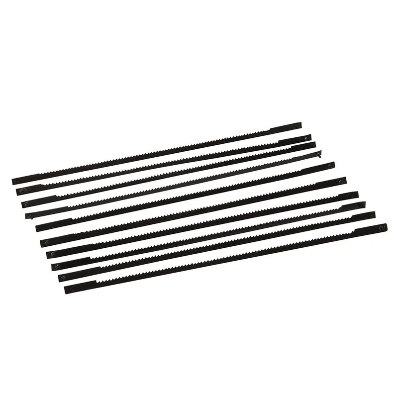 10 x Sägeblätter für Dekupiersäge 130mm 21 ZpZ mit Haltestiften de Silverline – image du produit
