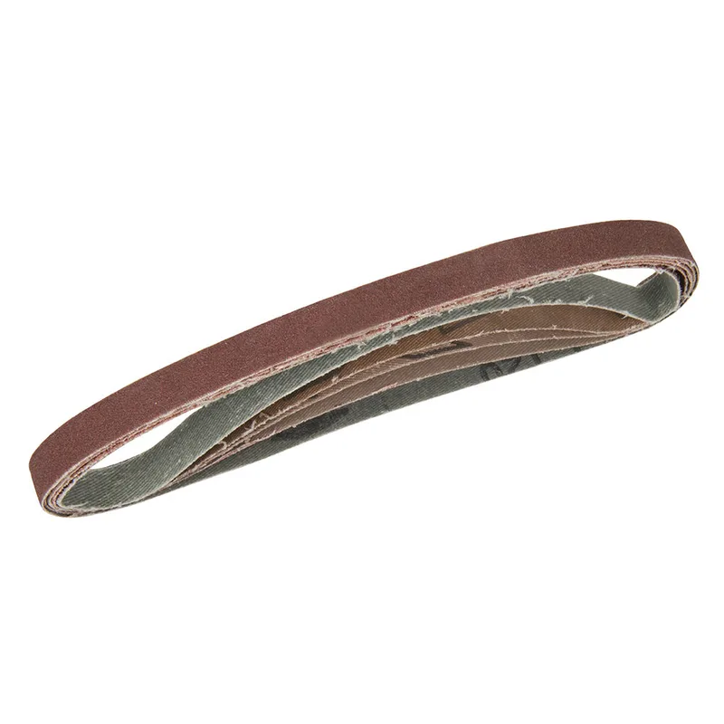 5 x Schleifbänder 13 x 457 mm Set K 40 K 60 K 80 K 120 by Silverline – product image