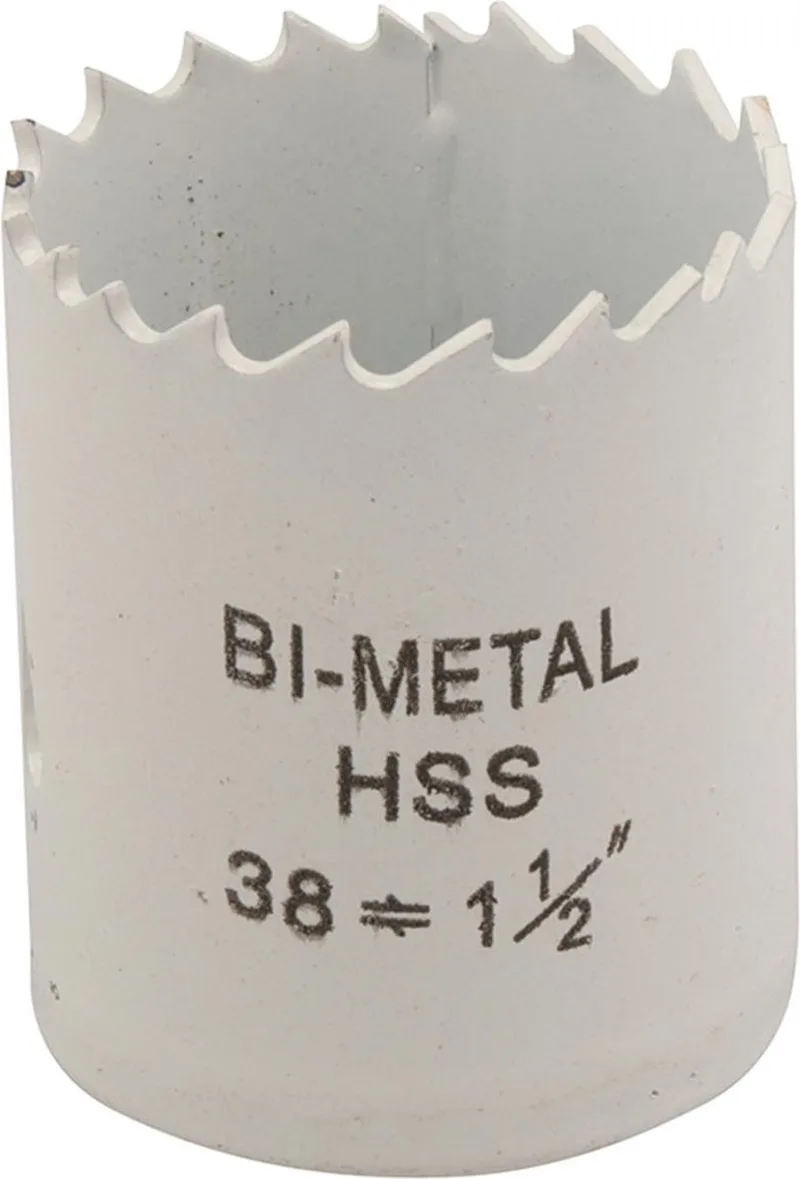 Bimetalen gatenzaag - Ø 38 mm - Heavy-Duty - Voor diverse materialen de Silverline – image du produit