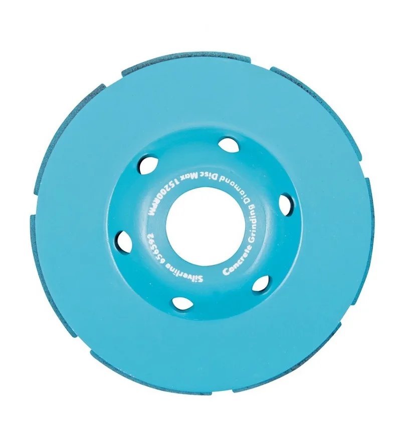 Diamant-beton slijpschijf - dubbele rij 100 x 22,2 mm by Silverline – product image 3 of 3
