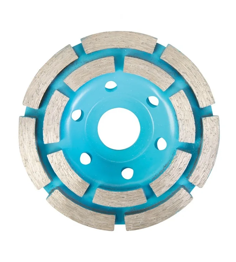 Diamant-beton slijpschijf - dubbele rij 100 x 22,2 mm by Silverline – product image 1 of 3