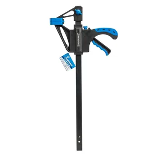 Heavy Duty snelspanklem - 600 mm - enkelhandig gebruik - nylonvezel kaken - 1,25 kg de Silverline, Rouge – image du produit 2 sur 2