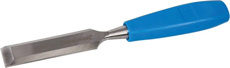 Houtbeitel - 25 mm - Gehard Staal - Kunststof Handvat - Inclusief Bladbeschermer de Silverline – image du produit