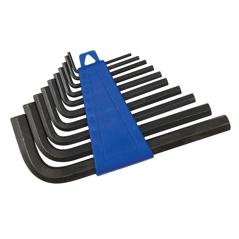 Innensechskantschlüssel Satz 10-tlg. 2–10 mm von Silverline – Produktbild