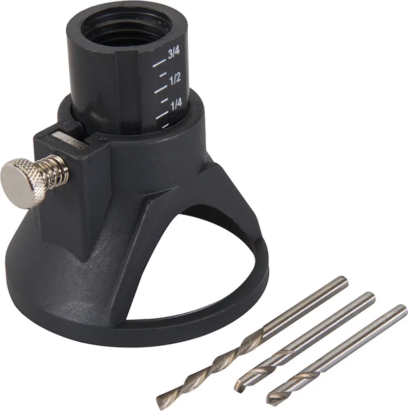 Multifunctionele boorset - Ø 3,17 mm - 4-delig - Voor hout en zachte metalen de Silverline – image du produit