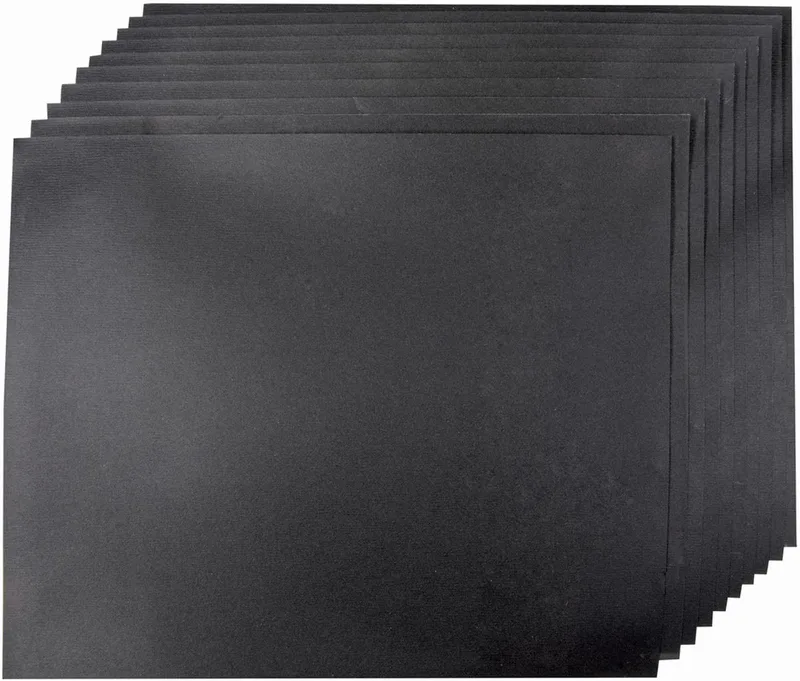 Nat en droog schuurpapier - waterproof - korrel 180 - 230 x 280 mm - 10 stuks de Silverline – image du produit