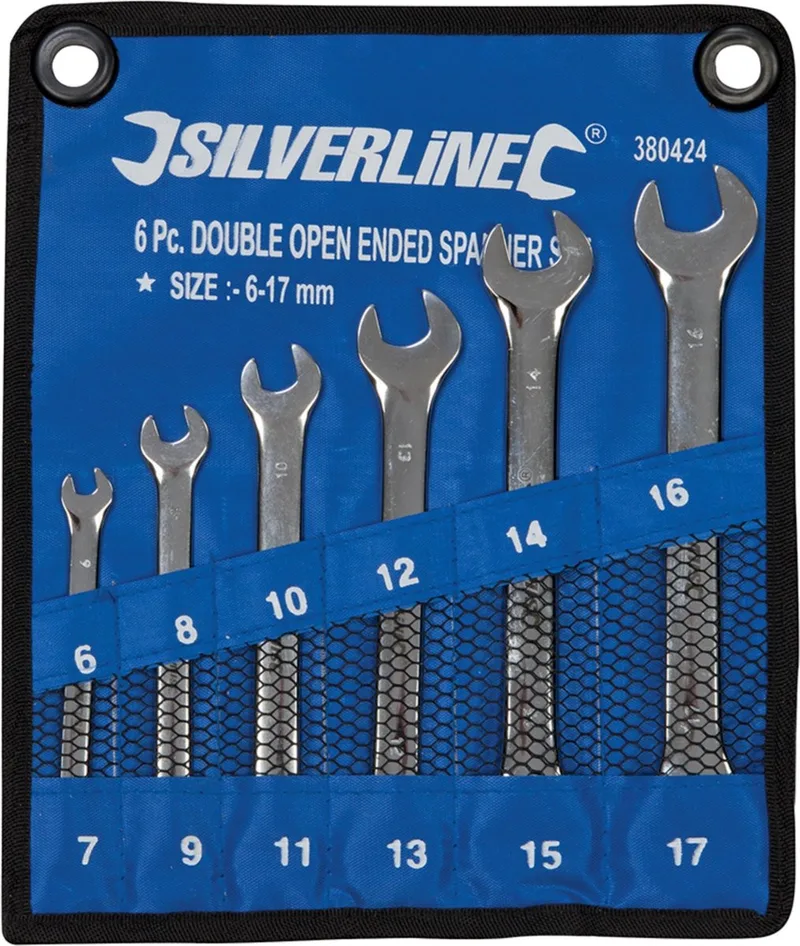 Offset steeksleutel set - 6 t/m 17 mm - 6 delig by Silverline – product image