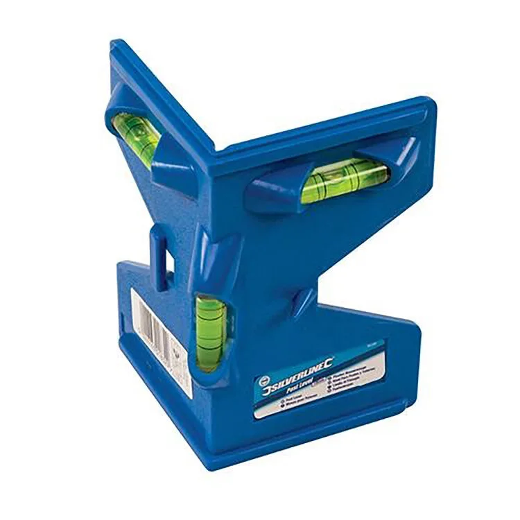 Pfosten-Wasserwaage 140 x 100 mm von Silverline – Produktbild
