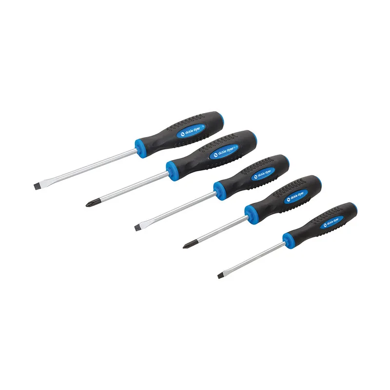 Premium Schraubendreher Set mit Weichgriff 5-tlg. PH1 PH2 SL4 SL5.5 SL6.5 by Silverline – product image