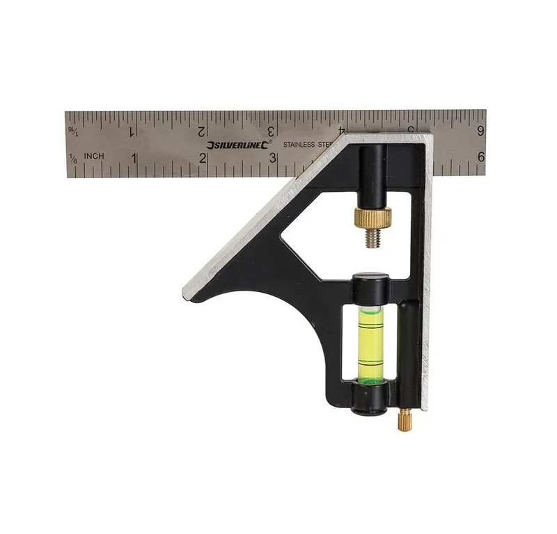 Profi Kombinations-Anschlagwinkel 150 mm by Silverline – product image 4 of 5