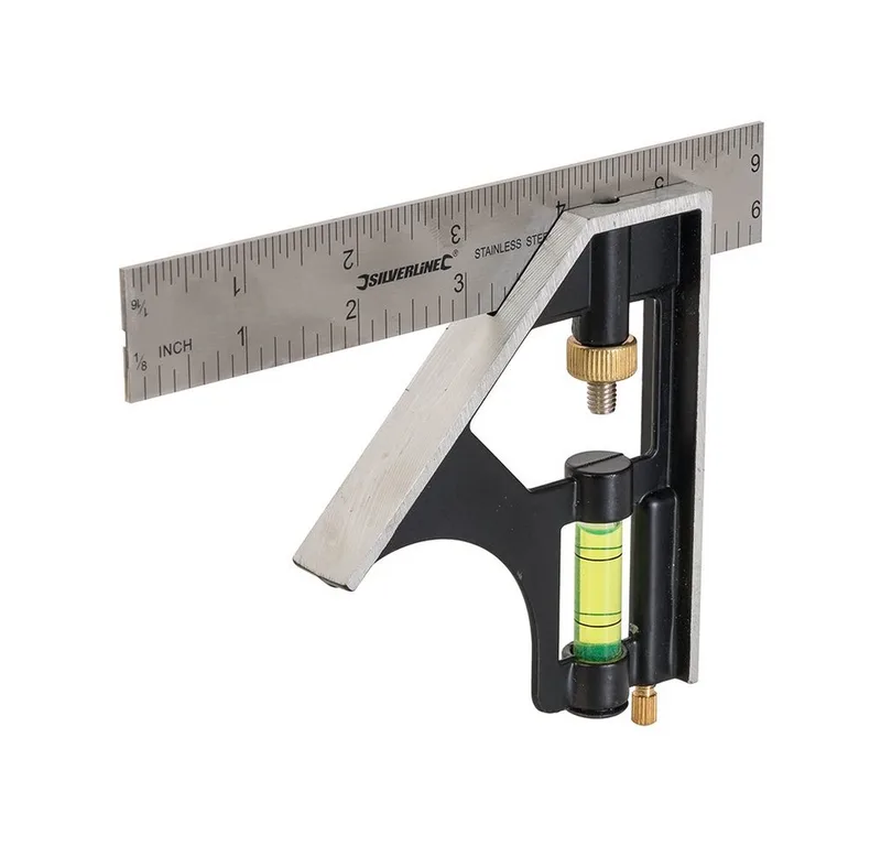 Profi Kombinations-Anschlagwinkel 150 mm by Silverline – product image 2 of 5