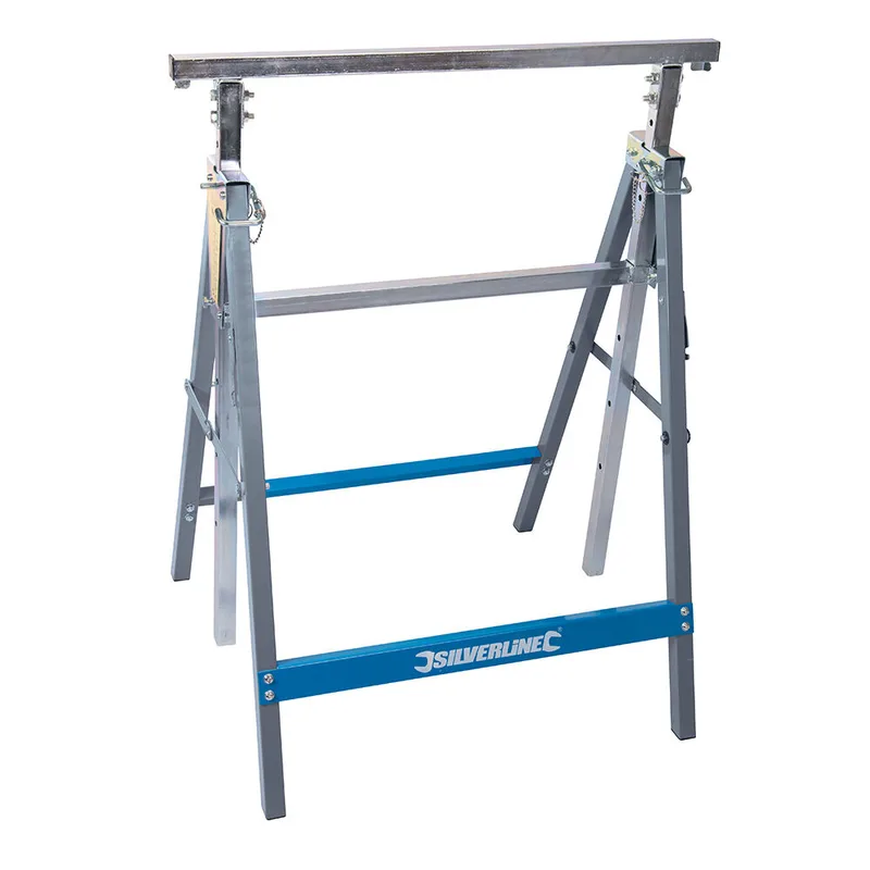 Robuster Arbeitsbock 150 kg verstellbar 810 - 1.300 mm by Silverline – product image