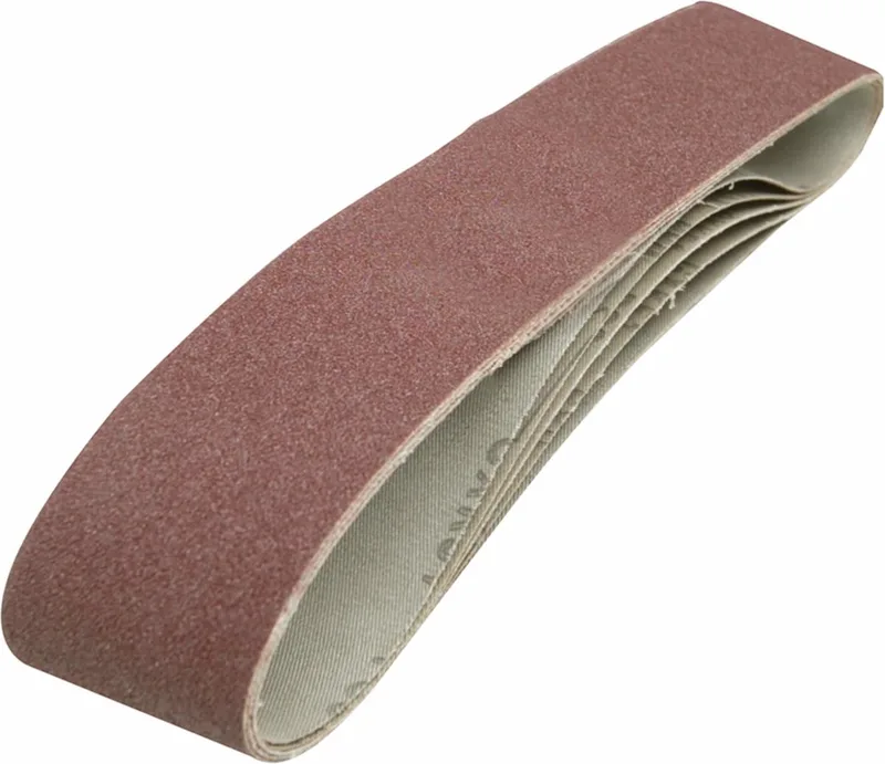 Schuurbanden - 100 x 915 mm - Korrel 80 - 5 stuks - Aluminiumoxide by Silverline – product image