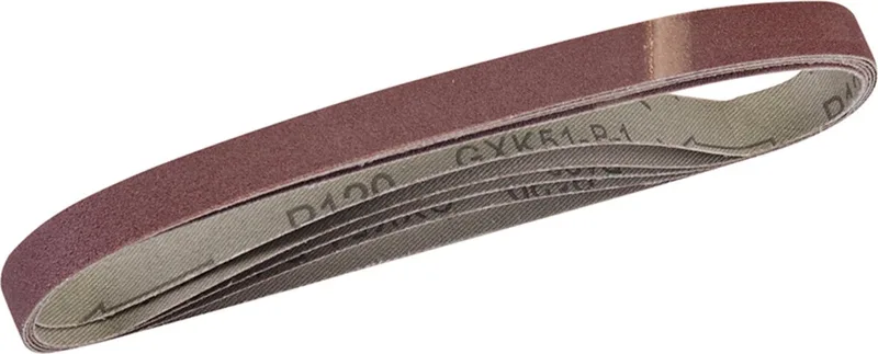 Schuurbanden - 13 x 457 mm - Korrel 120 - 5 stuks - Verminderde slijtage de Silverline – image du produit