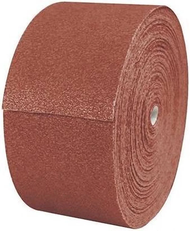 Schuurpapier op rol - aluminiumoxide - 50 meter - korrel 180 - flexibel en duurzaam von Silverline – Produktbild