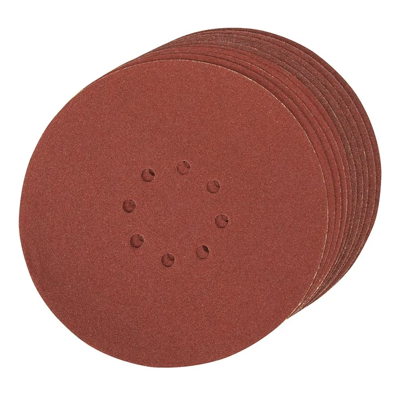 Schuurschijf 225mm K60 Klittenband 10stuks van Silverline – productafbeelding