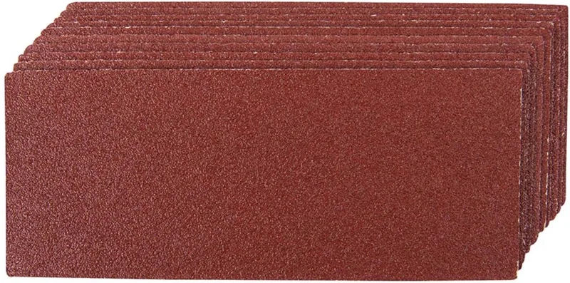 Schuurvellen - Aluminiumoxide - Korrel 80 - 95 x 230 mm - 10 stuks by Silverline – product image