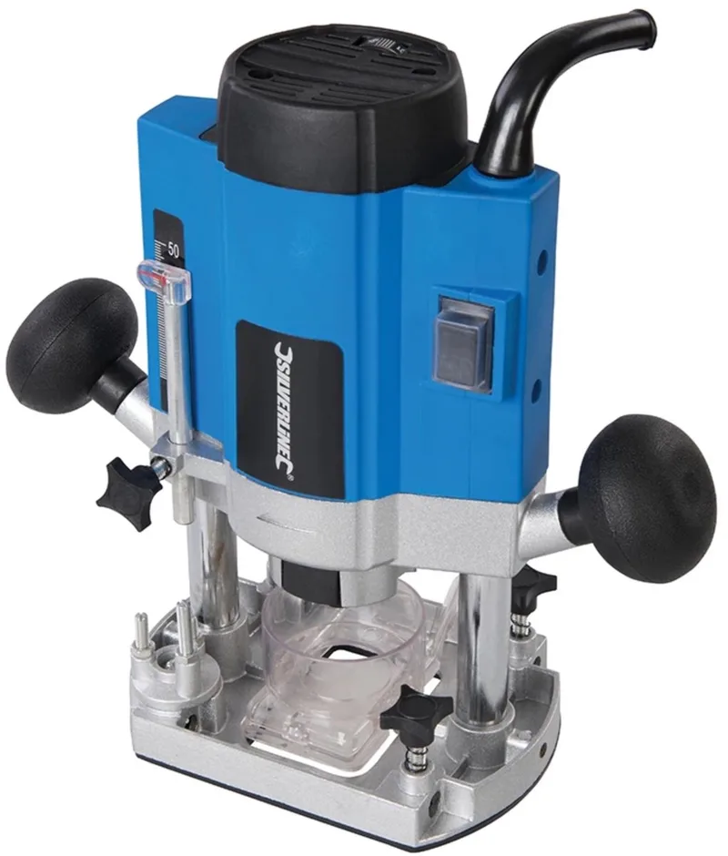 Silverline 1020W Bovenfrees 1/4" met Variabele Snelheid en Geleider by Silverline – product image