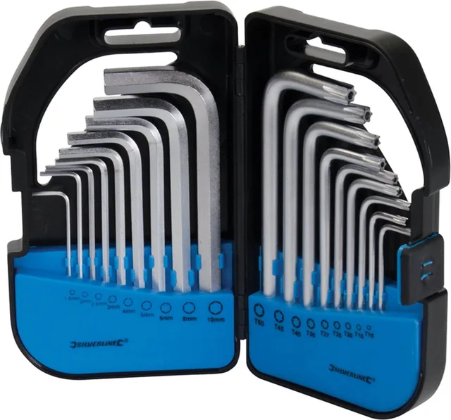341662 18 Delige Torx en inbussleutel set
