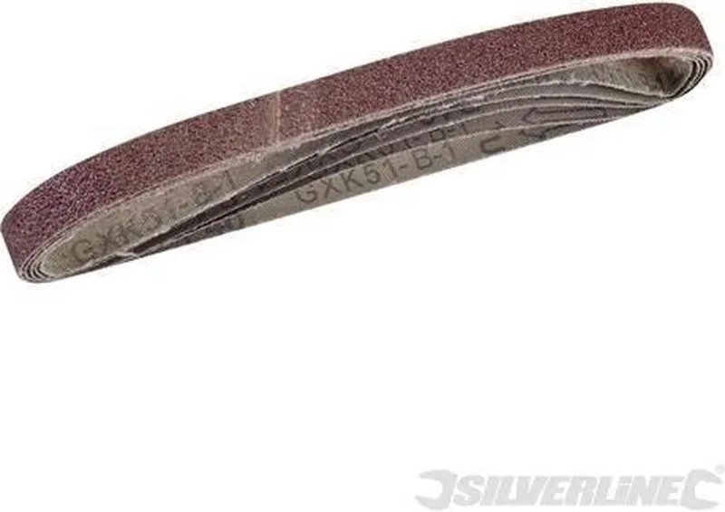 Silverline 740136 Schuurband - K80 - 13 x 457mm (5st) by Silverline – product image