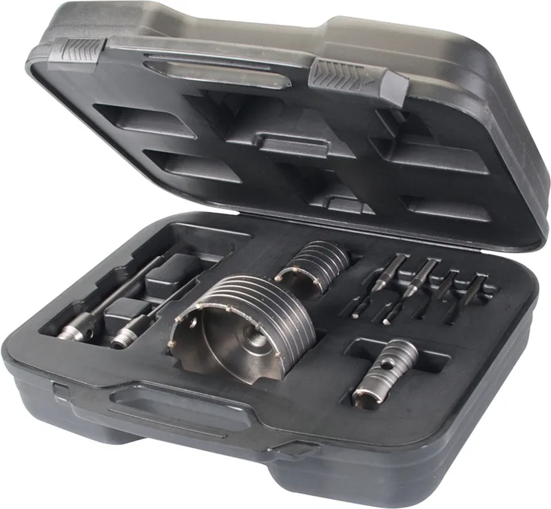 Silverline 9-delige TCT kernboor set 30, 50 en 110 mm by Silverline – product image