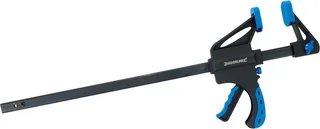 Snelspanklem - Heavy Duty - 450 mm - Lichtgewicht nylon kaken - Enkelhandig gebruik de Silverline – image du produit 1 sur 2
