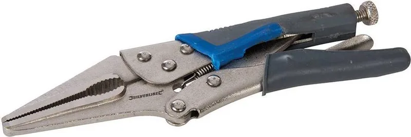 Softgrip Langbek Griptang - Zelfvergrendelend - 165 mm by Silverline, Orange – product image