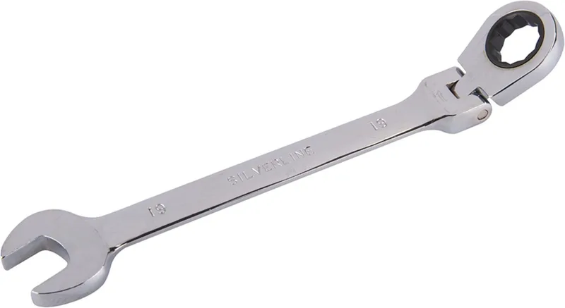 Steeksleutel met gewrichtkop by Silverline – product image
