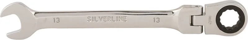 Steeksleutel met gewrichtkop de Silverline – image du produit