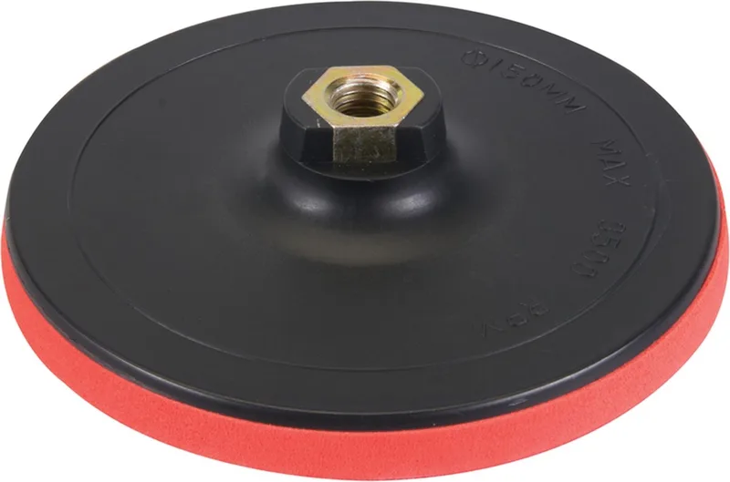 Steunschijf voor klittenband - Ø 150 mm - M14 schroefdraad - Voor polijsten en schuren de Silverline – image du produit