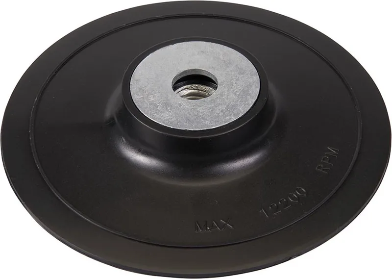 Steunschijf voor vezel schuurschijven - ABS - Ø 125 mm - M14 draad von Silverline – Produktbild