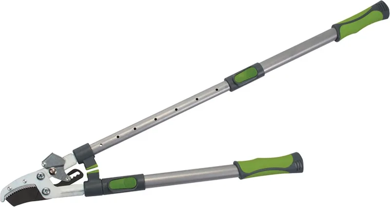 Telescopische aambeeld takkenschaar - ratelsysteem - 640-970 mm - antislip handvatten de Silverline – image du produit