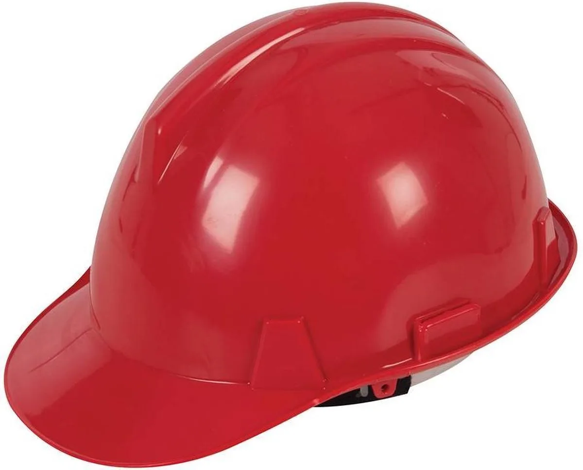 Veiligheidshelm van Silverline, Rood – productafbeelding