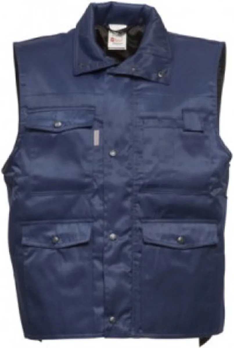 bodywarmer - marineblauw de Sioen, Marineblauw, XL – image du produit
