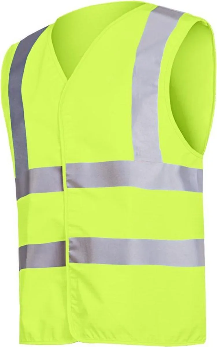 Lacona Signalisatie gilet Fluo Geel van Sioen, Fluo Geel, XL – productafbeelding