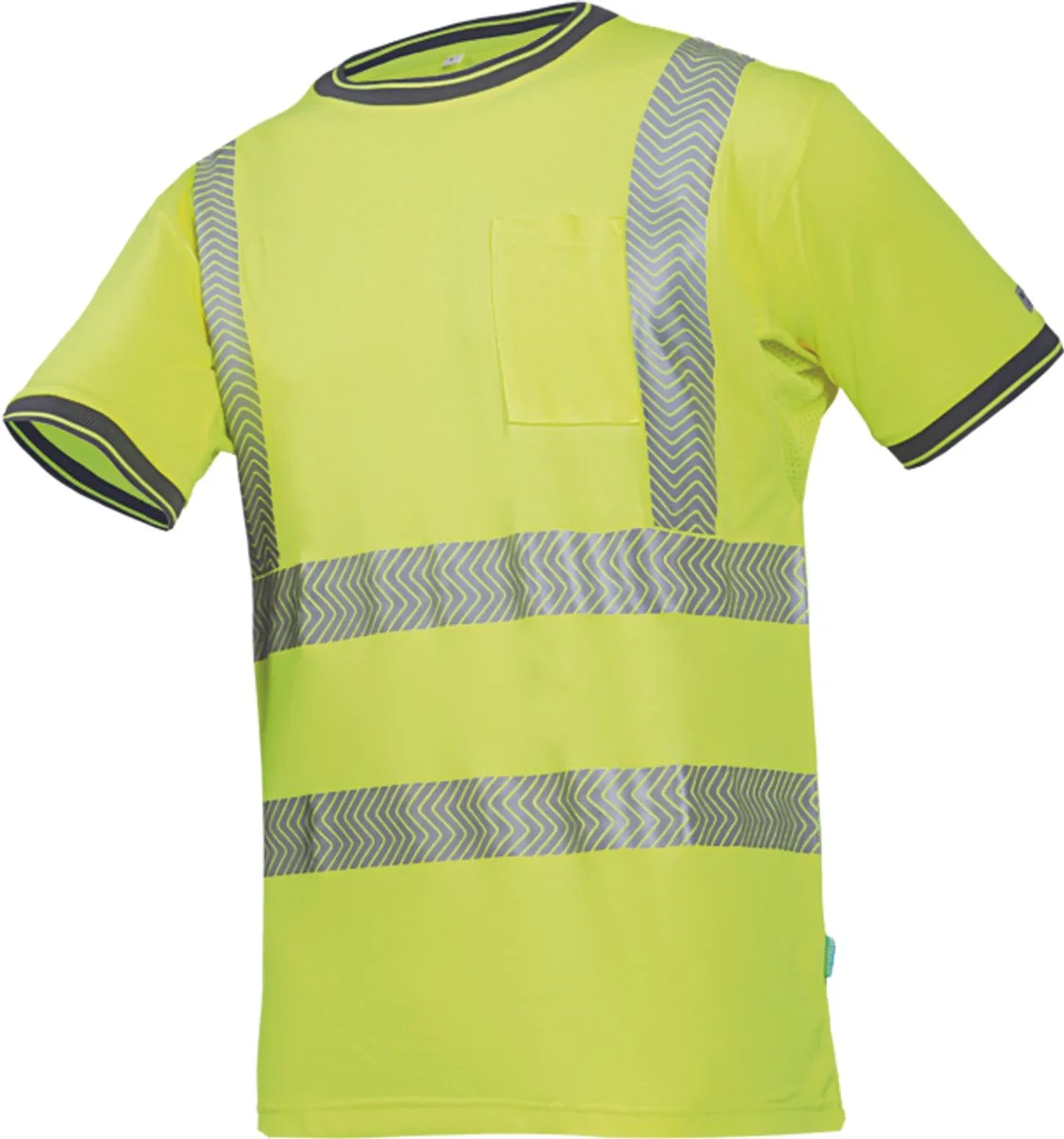 ROTELLA T-Shirt 03040071 - HV Geel van Sioen, HV Geel, L – productafbeelding