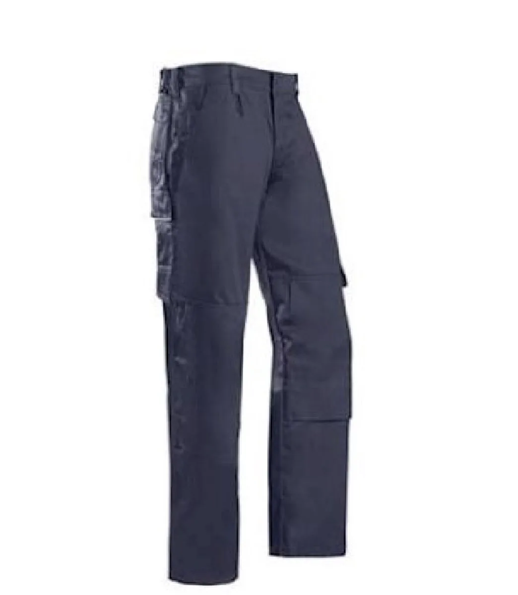 Sioen 011V Zarate broek vlamvertragende werkbroek van Sioen, Marineblauw, 54 – productafbeelding