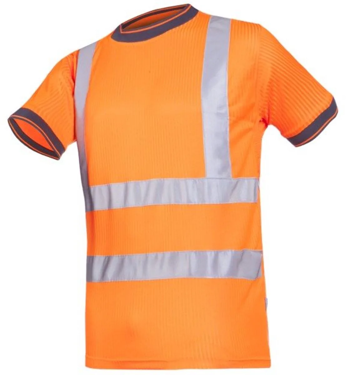 Sioen 3874 T-Shirt Longa reflecterend werkshirt van Sioen, Oranje, S – productafbeelding