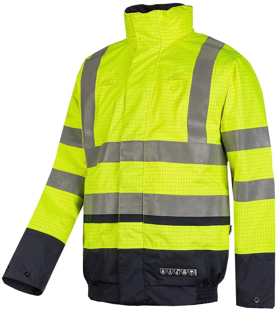 SIOEN 9495N3EF5 BLOUSON WADDINGTON GLFLUBLNAV by Sioen, Fluogeel, S – product image